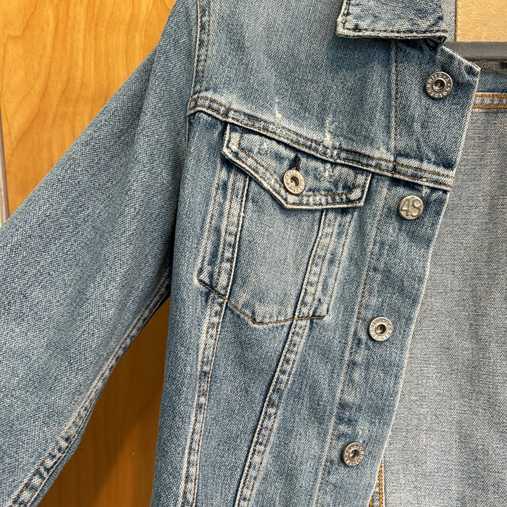 AGOLDE Denim Jacket SMALL - Picture 3 of 8